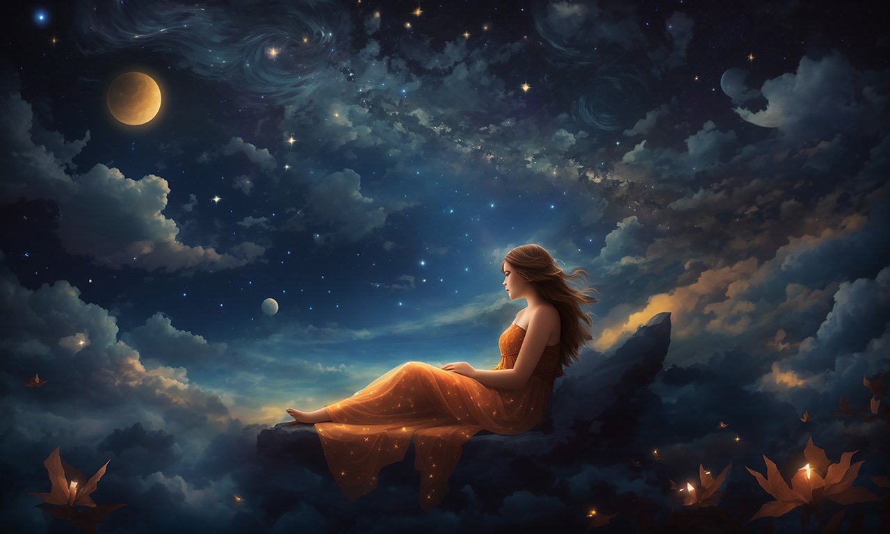 Dreams of the night sky